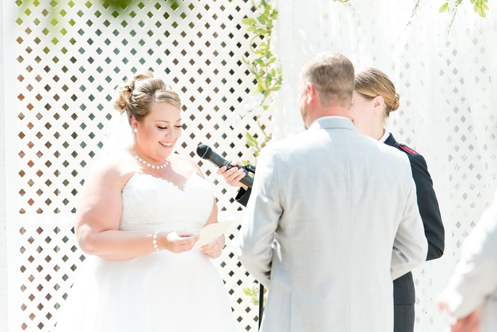 Wedding Ceremony at Valhalla Inn in Thunder Bay